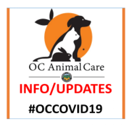 OC Animal Care logo for INFO/UPDATES