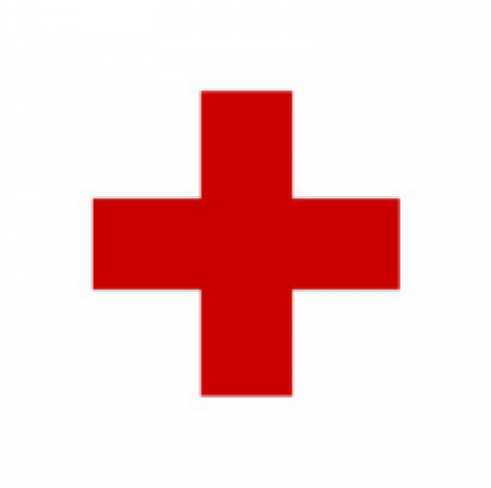 Red cross/ plus sign