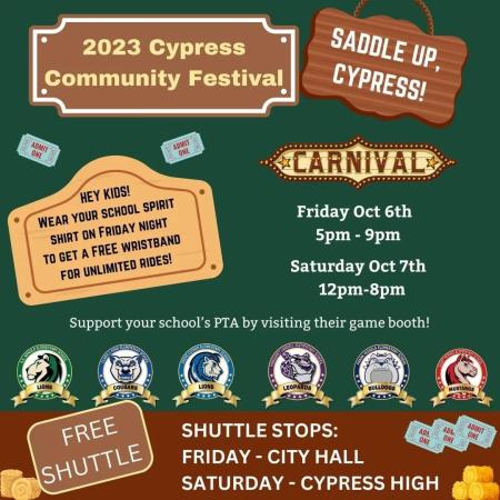 2023 Cypress Community Festival