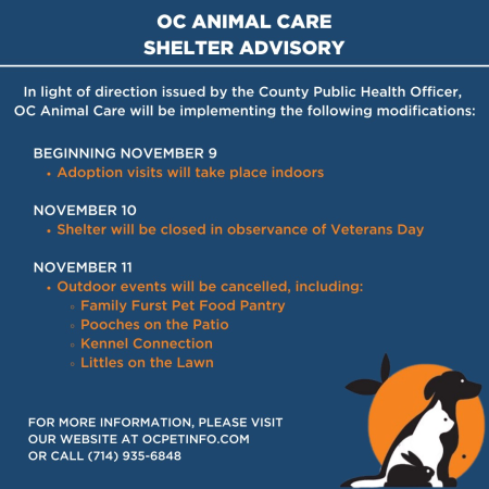 OC Animal Care Shelter Advisory