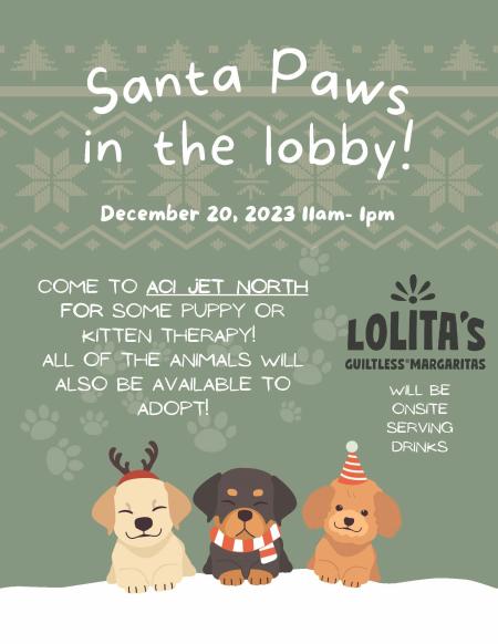 ACI Santa Paws Adoption Event