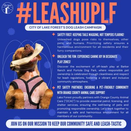 Leash Up Lake Forest Campaign