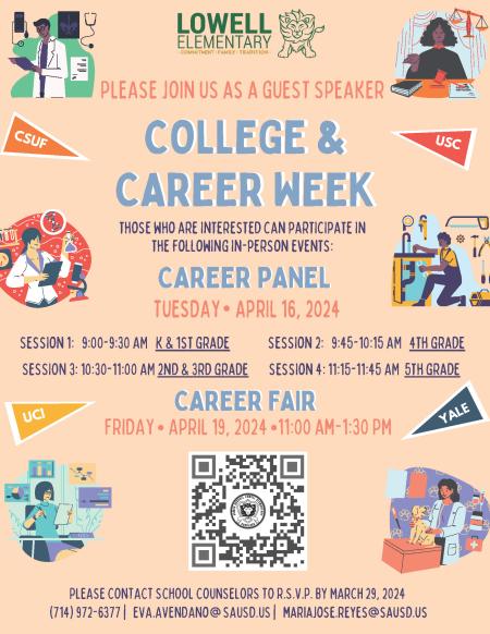 Lowell Elementary College and Career Fair_4.19.24