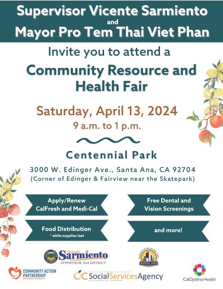 April Community Resource Fair