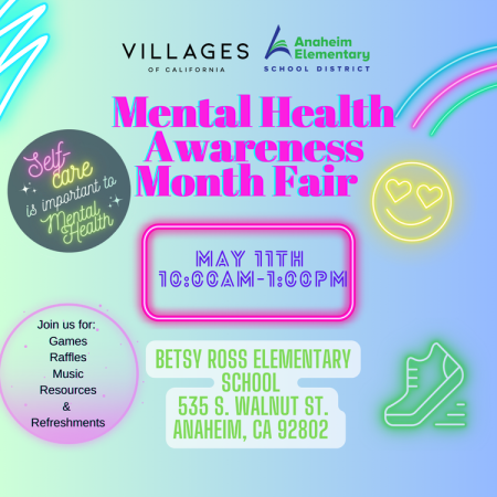 Mental Health Community Resource Fair 5.11.24