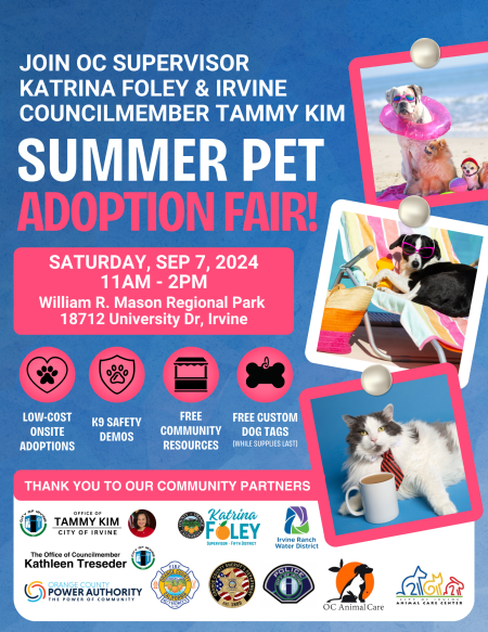 Irvine Summer Pet Adoption Fair_9.7.24