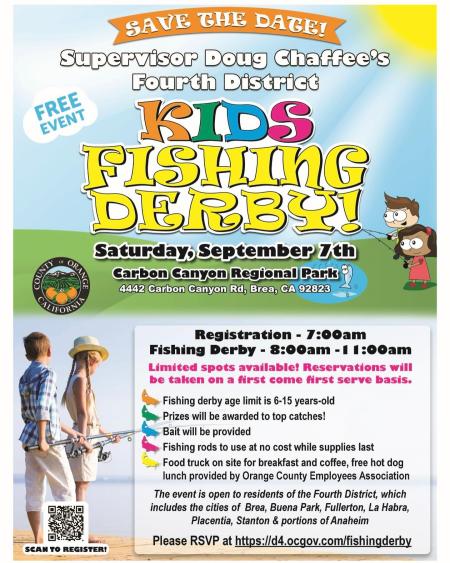 Kids Fishing Derby 9.7.24