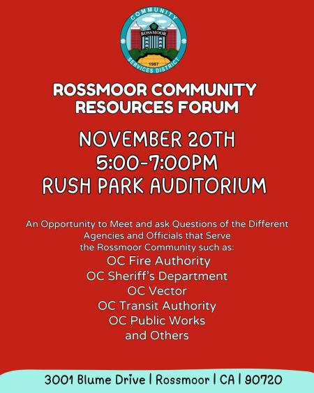 Rossmoor Community Resources Forum_11.20.25